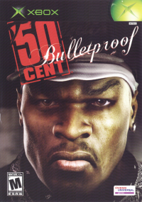 50 Cent Bulletproof Xbox US box art